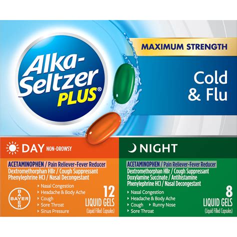 alka seltzer cold and flu active ingredients|alka seltzer plus side effects.